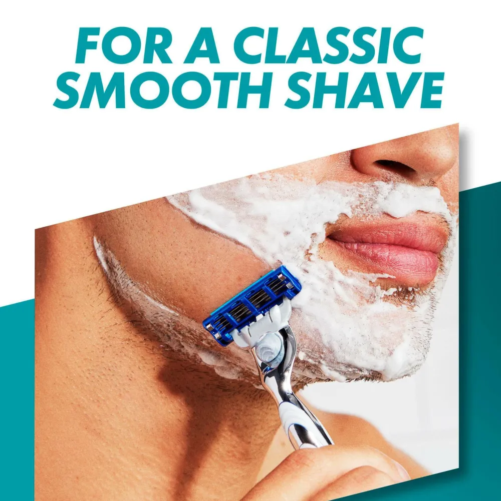 Gillette Barbering|Barbering>Barberkniv Mach3 Turbo med 2 barberingsbadekar No color
