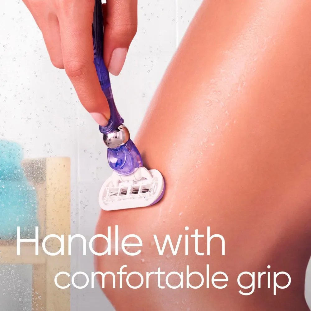 Gillette Hårfjerning>Barberkniv Deluxe Smooth Swirl med 3 barberblade No color