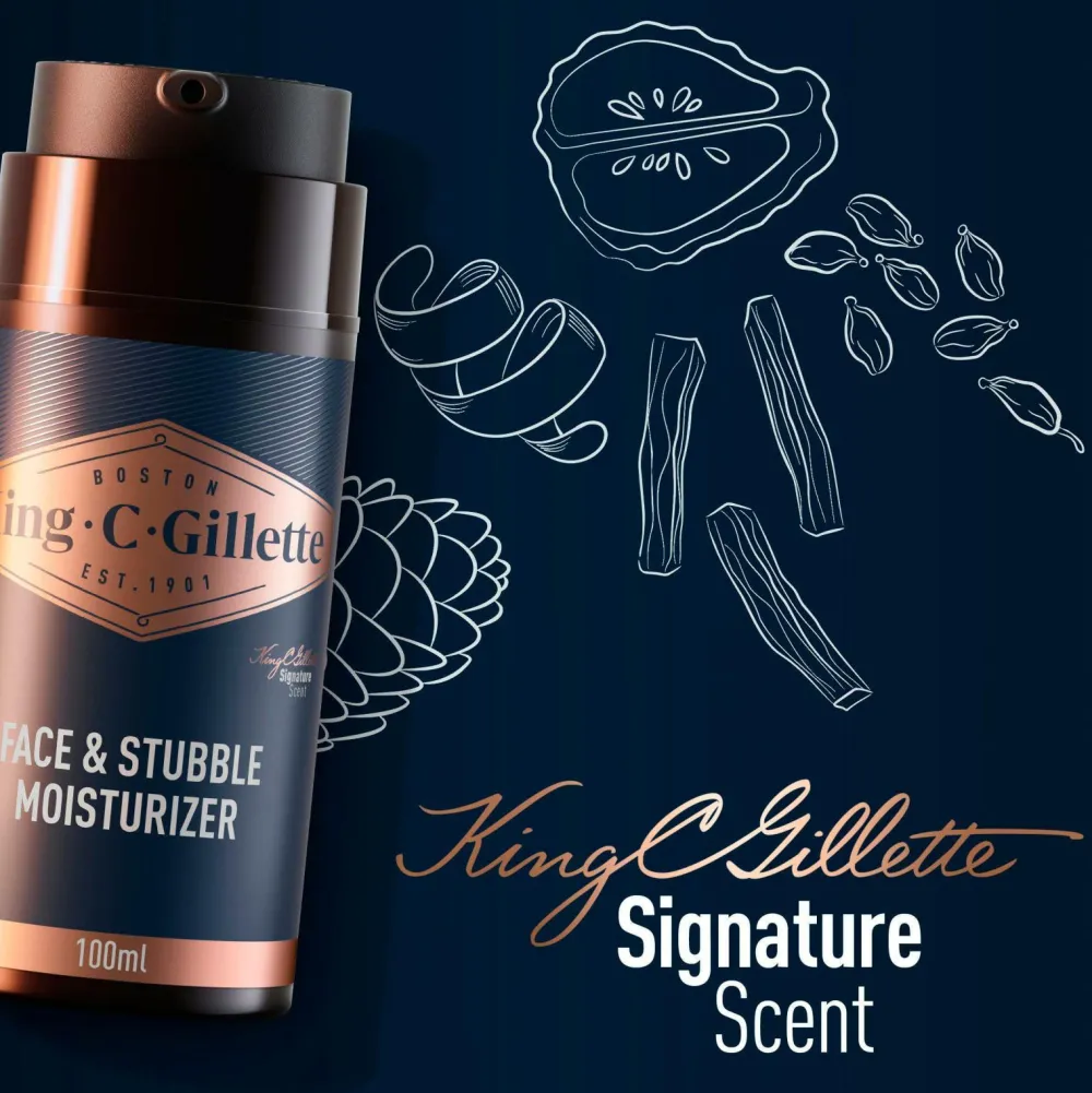 Gillette Ansigtspleje|Ansigtspleje>Fugtighedscreme Face & Stubble Moisturizer No color