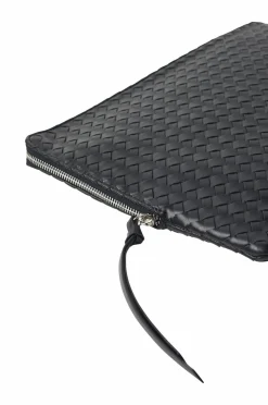 Gina Tricot Computertilbehør>Computertaske Braided Laptop Case Black (9000)