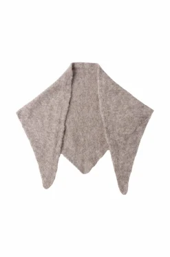 Gina Tricot Tørklæder & Halstørklæder>Tørklæde Triangle Beige melange (1186)