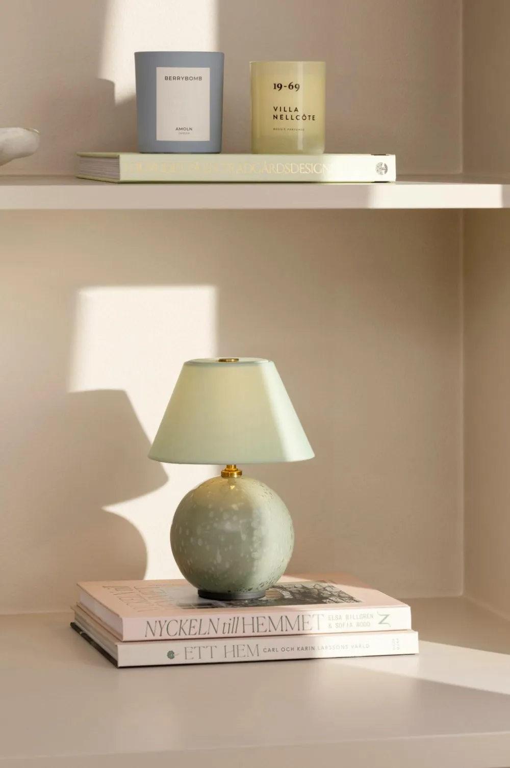 Globen Lighting Genopladelige Lamper>Bærbar bordlampe Iris 16 Grøn