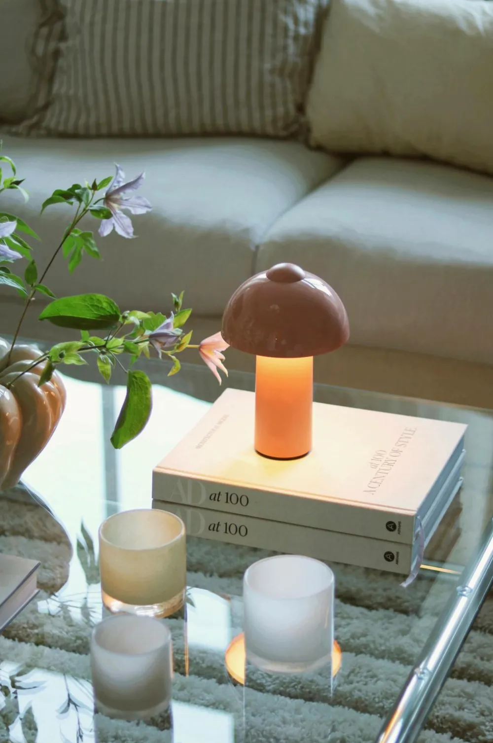 Globen Lighting Bærbar bordlampe Buddy IP44 Blush Best