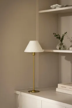 Globen Lighting Lampeskærm Iris 20 Cremehvid bouclé Outlet