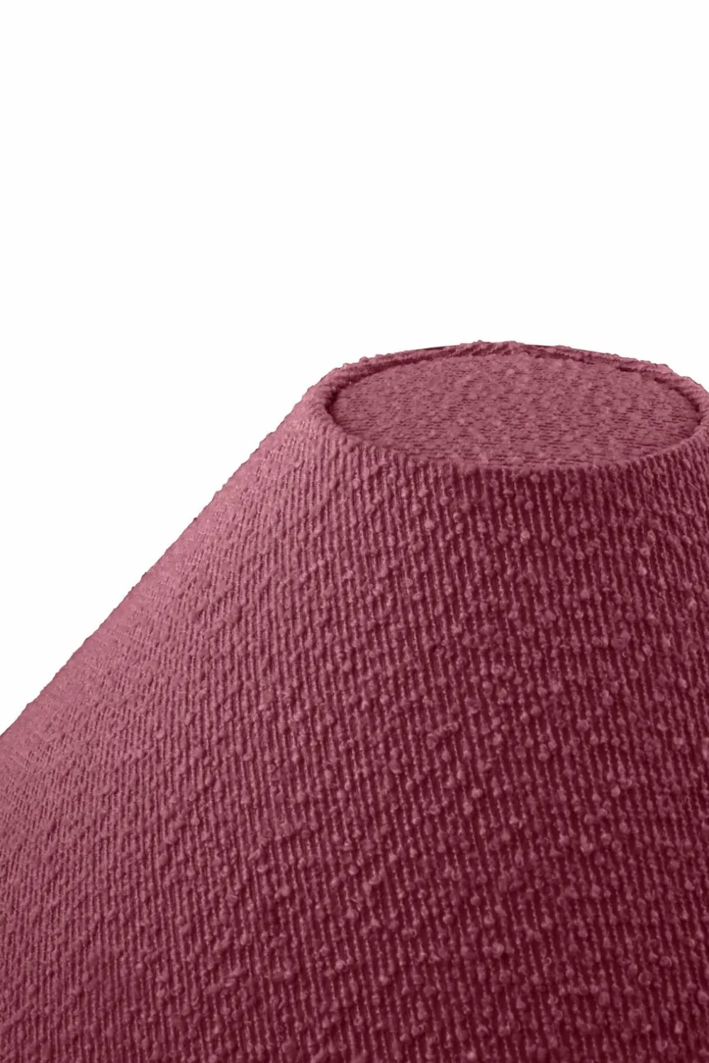 Globen Lighting Lampeskærme>Lampeskærm Iris 45 Bourgognefarvet bouclé