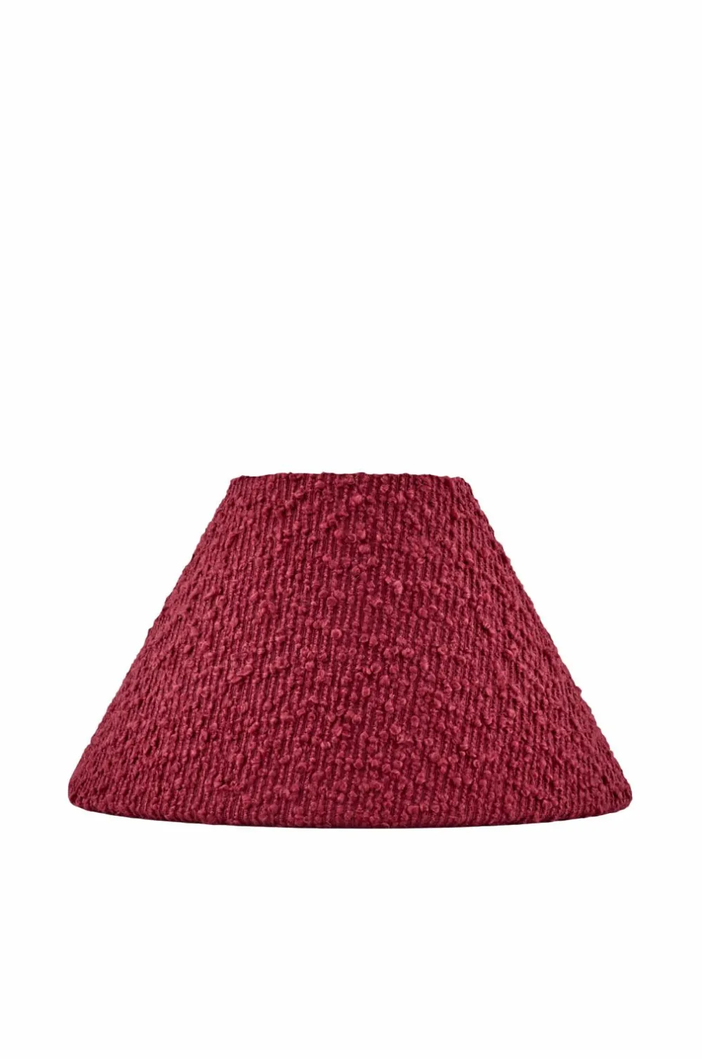 Globen Lighting Lampeskærme>Lampeskærm Iris 20 Bourgognefarvet bouclé