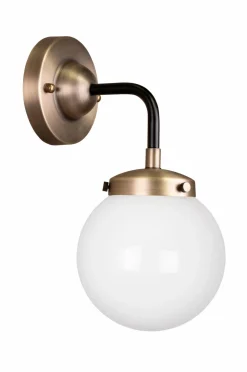 Globen Lighting Væglampe Alley 1 IP44 Antik/hvid New
