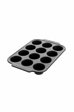 GreenPan Bagetilbehør & Bageredskaber>Muffinkopper 12 stk. Sort
