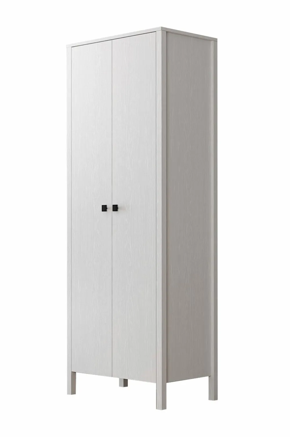 Hanah Home Garderobeskabe>Garderobe Arman Struktur af hvidt træ