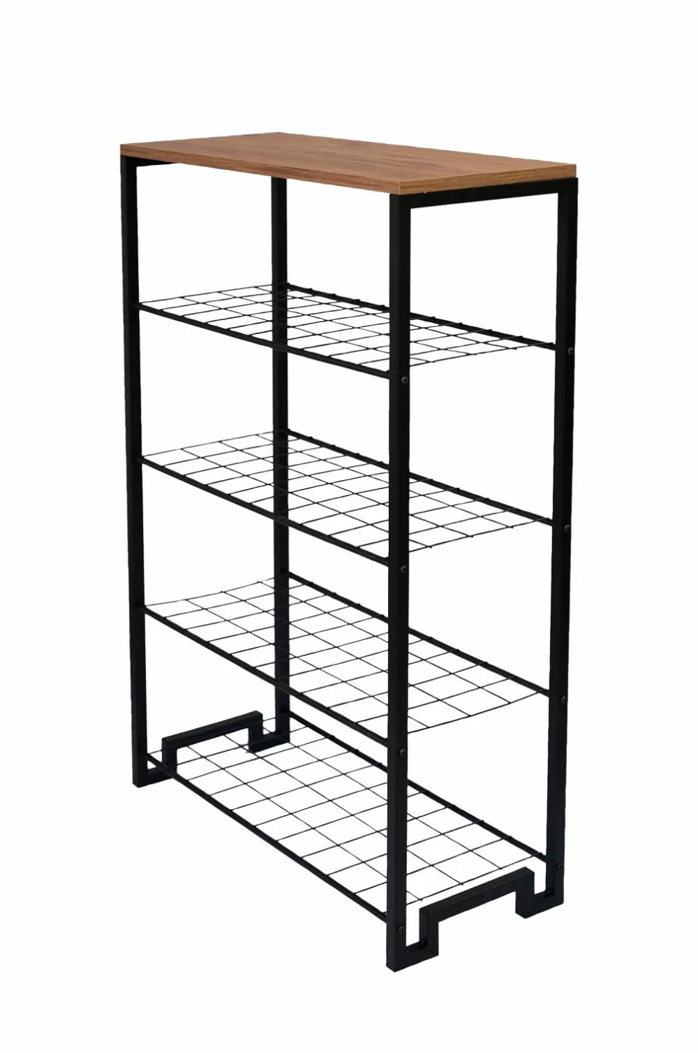 Hanah Home Entrémøbler>Skoskab Fia Atlantic Pine/Sort