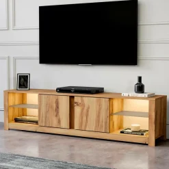 Hanah Home TV-bænk Lina Egetræ New