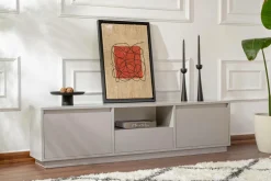 Hanah Home TV-bænk Vanguard Grå farve Outlet