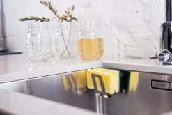 HAPPY SiNKS Holder til køkkensvamp Steel Hot