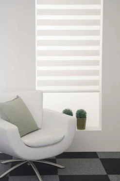 Hasta Day&Night rullegardin Varm hvid Clearance