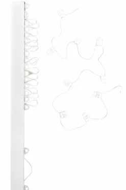 Hasta Gardinskinne Alex Wave 150 cm Hvid Outlet