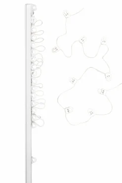 Hasta Gardinskinne U Wave 250 cm Hvid New
