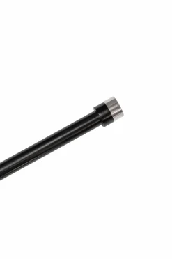 Hasta Gardinstangssæt Edith 160-300 cm Sort/sort nikkel Hot