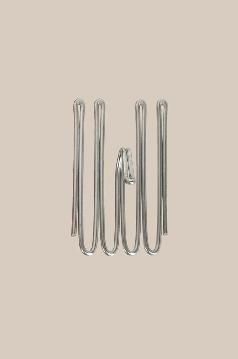 Hasta Glidekrog 4-finger Sølv Sale