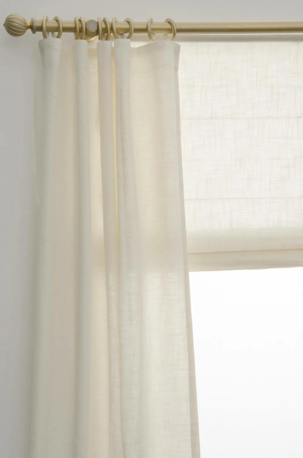 Hasta Liftgardin Lina Varm hvid Sale