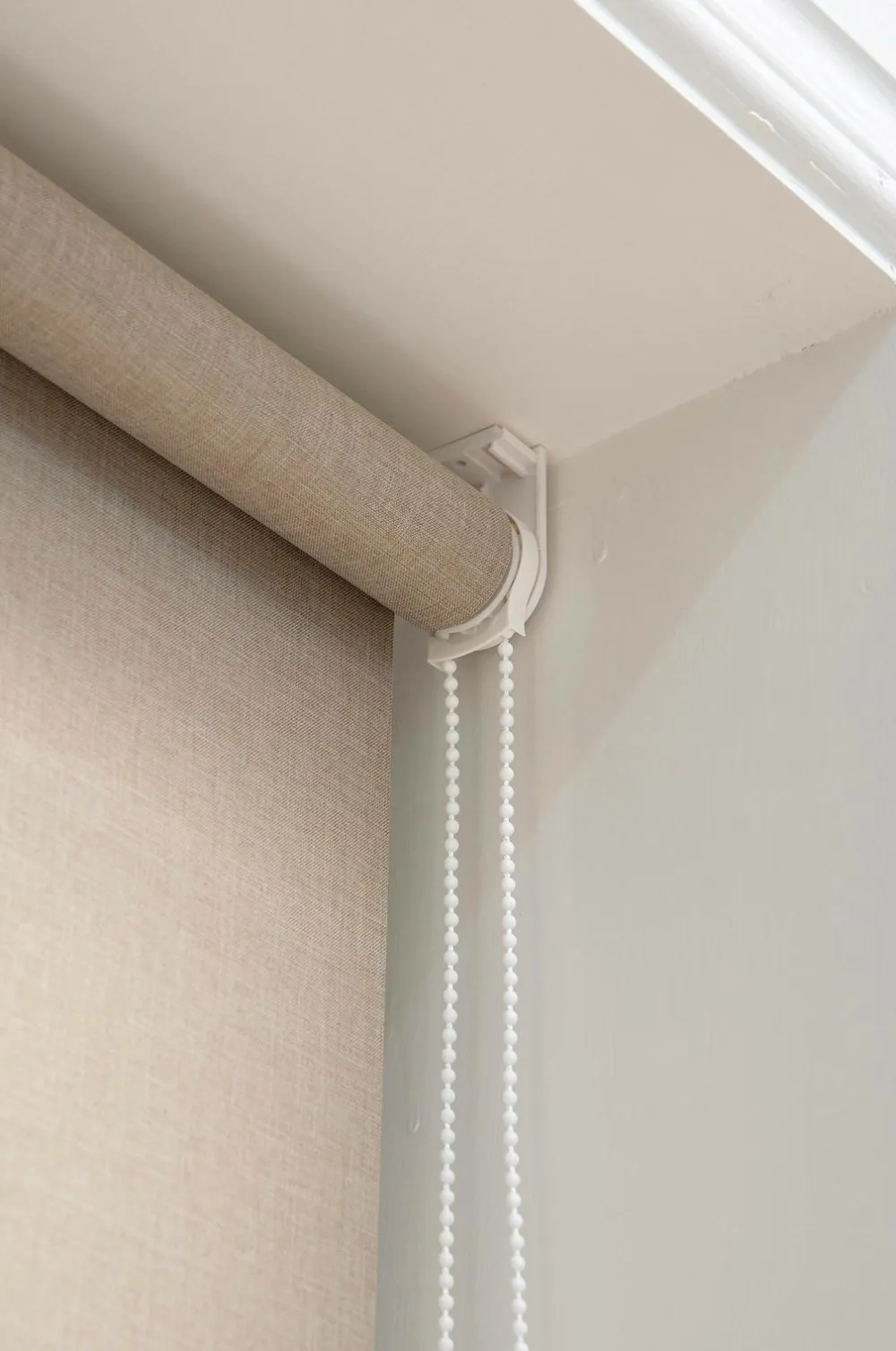 Hasta Rullegardiner|Mørklægningsgardiner>Mørklægningsrullegardin i tekstil højde 185 cm Beige
