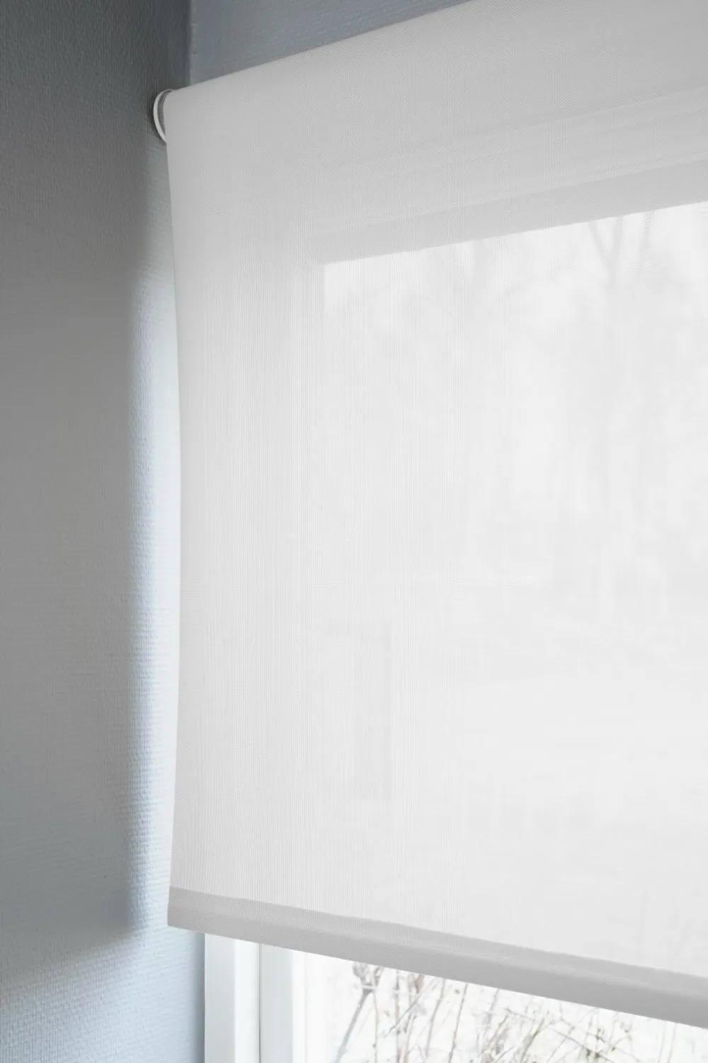 Hasta Foldegardiner>Rullegardin Screen Mat hvid hvid