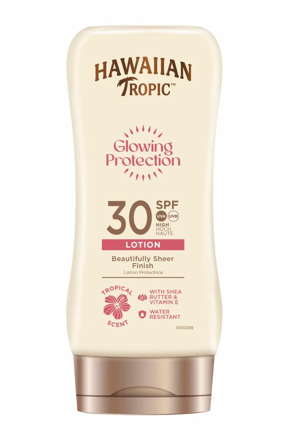 Hawaiian Tropic Solbeskyttelse>Glowing Protection Lotion SPF30 180 ml Ingen farve
