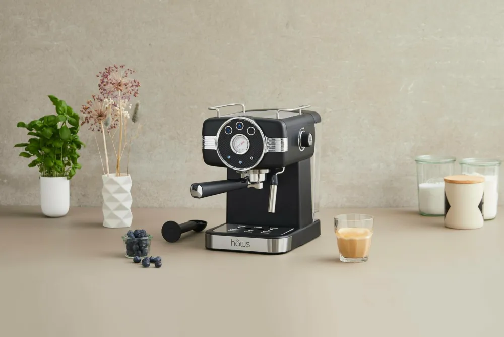 Haws Kaffe- & Espressomaskiner>Kaffemaskine m. kværn 600W Sølvfarvet