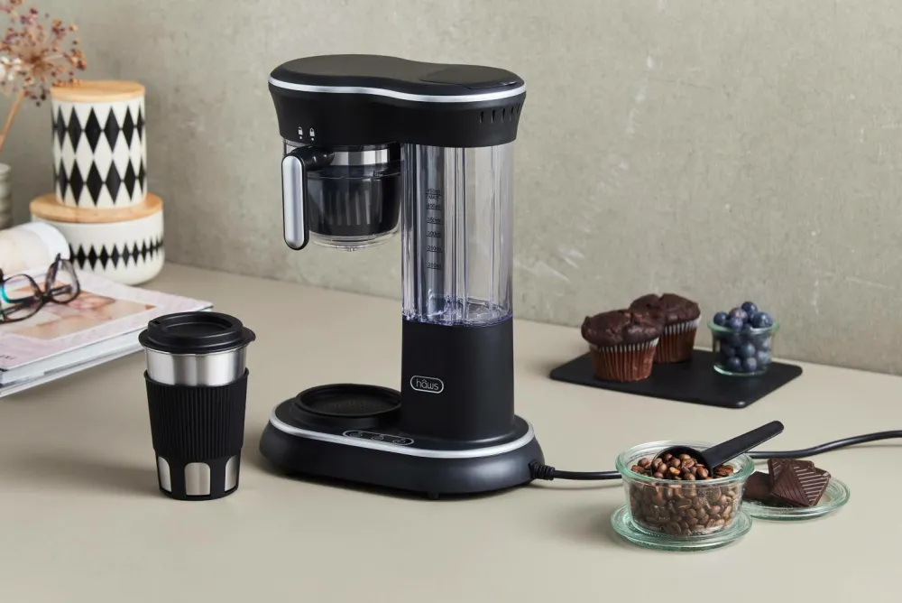 Haws Kaffe- & Espressomaskiner>Kaffemaskine m. kværn 600W Sølvfarvet