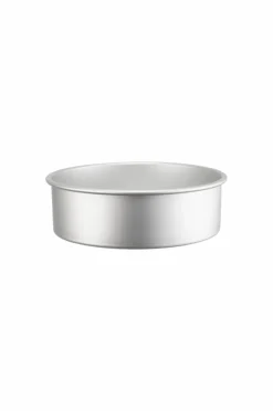 Heirol Rund kageform 23 cm anodiseret aluminium Sølvfarvet New