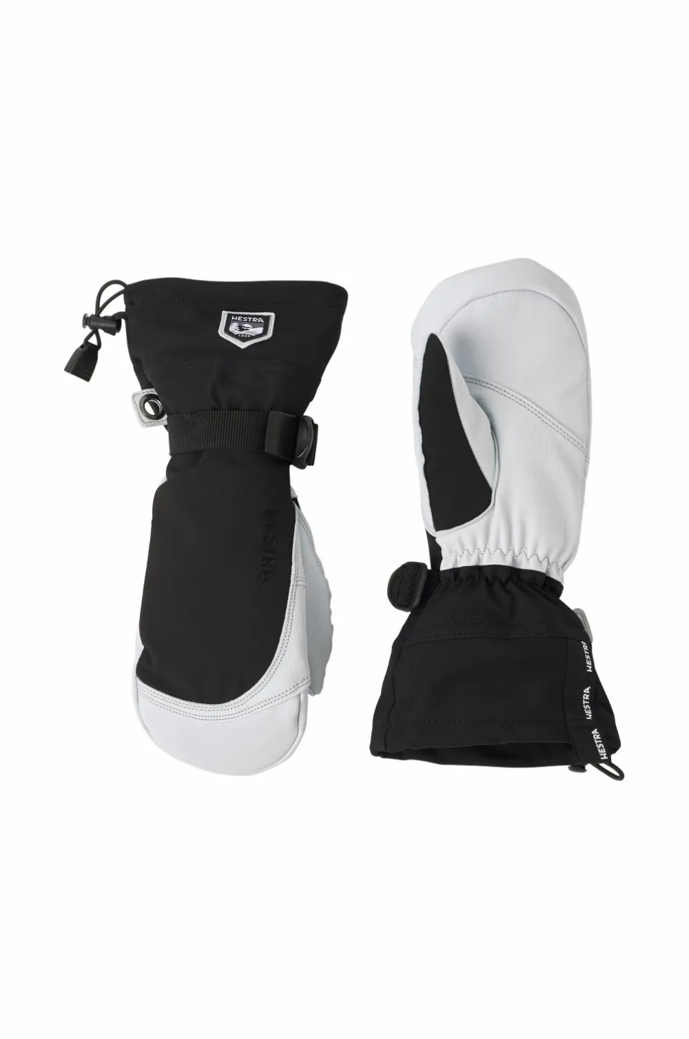 Hestra Luffer Army Leather Extreme Black/offwhite New