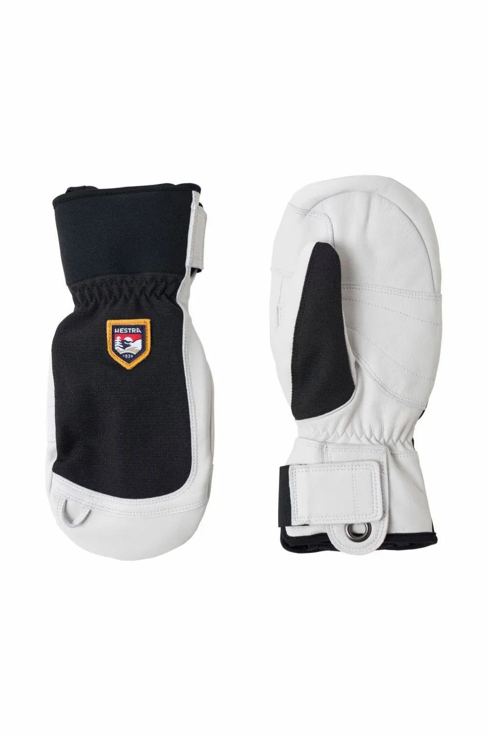 Hestra Handsker &- Vanter|Accessories>Vanter Army Leather Patrol Black