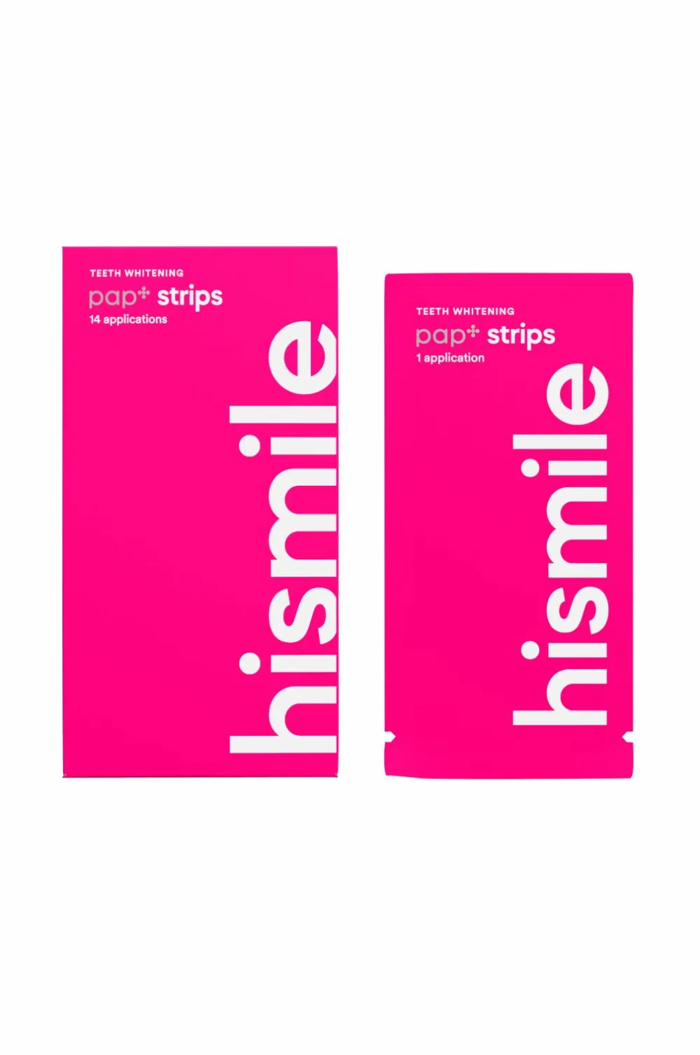 Hismile Tandpleje>PAP+ Whitening Strips 14 stk No color