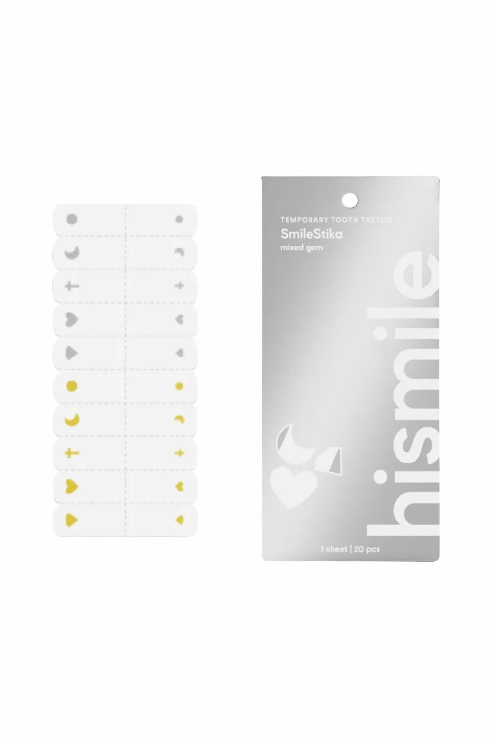 Hismile Tandpleje>SmileStika Pack 20 stk. Mixed Gem