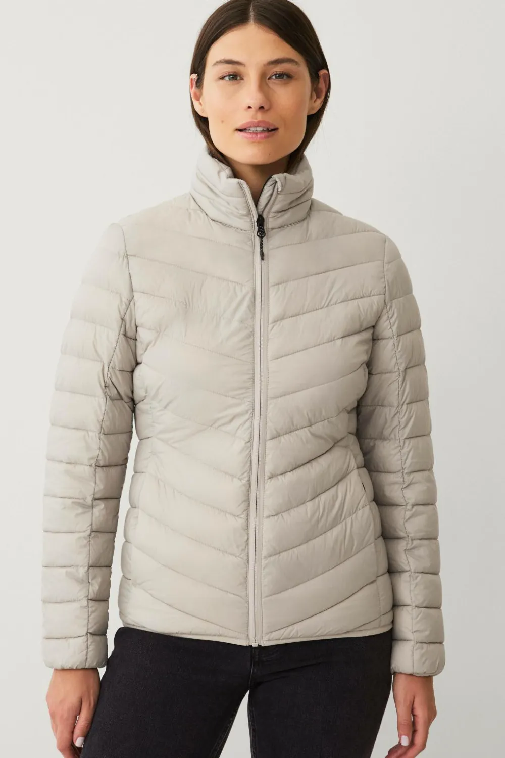 Áhkká Overtøj|Overtøj>Dunjakke LTW Down Jacket Kittbeige