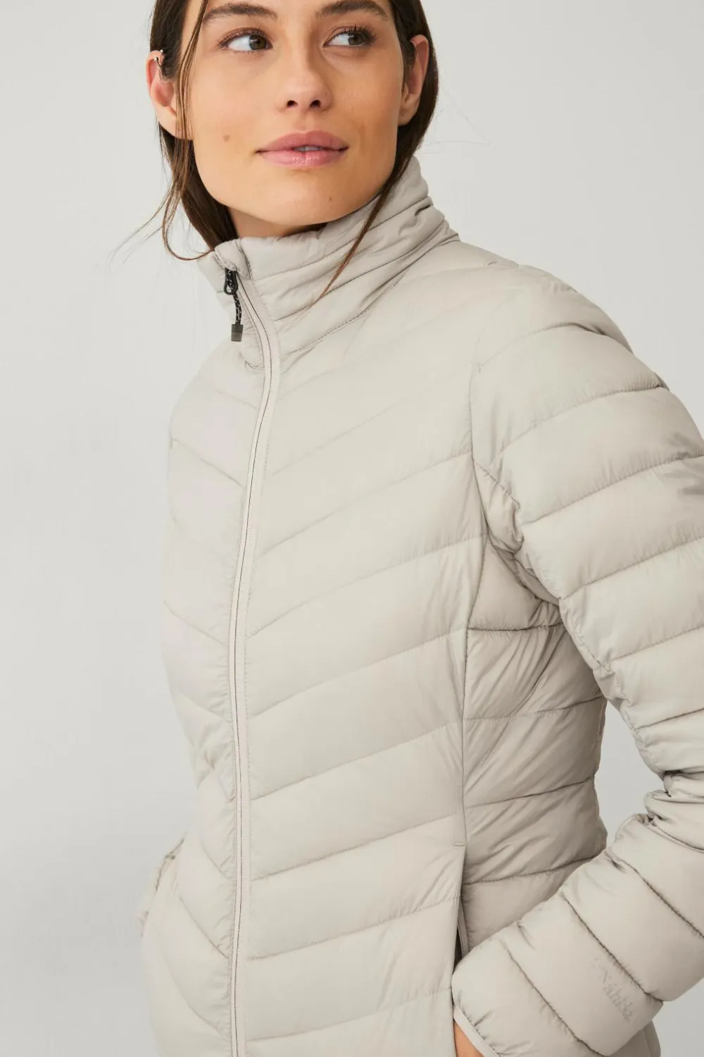 Áhkká Overtøj|Overtøj>Dunjakke LTW Down Jacket Kittbeige