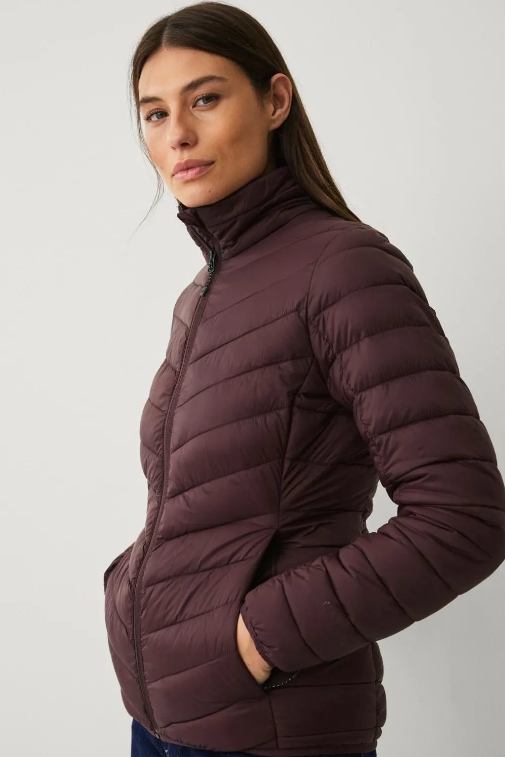 Áhkká Dunjakke LTW Down Jacket chokoladebrun Hot