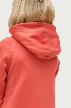 Áhkká Fleecetrøje Powerfleece Mr Mørk koral Sale