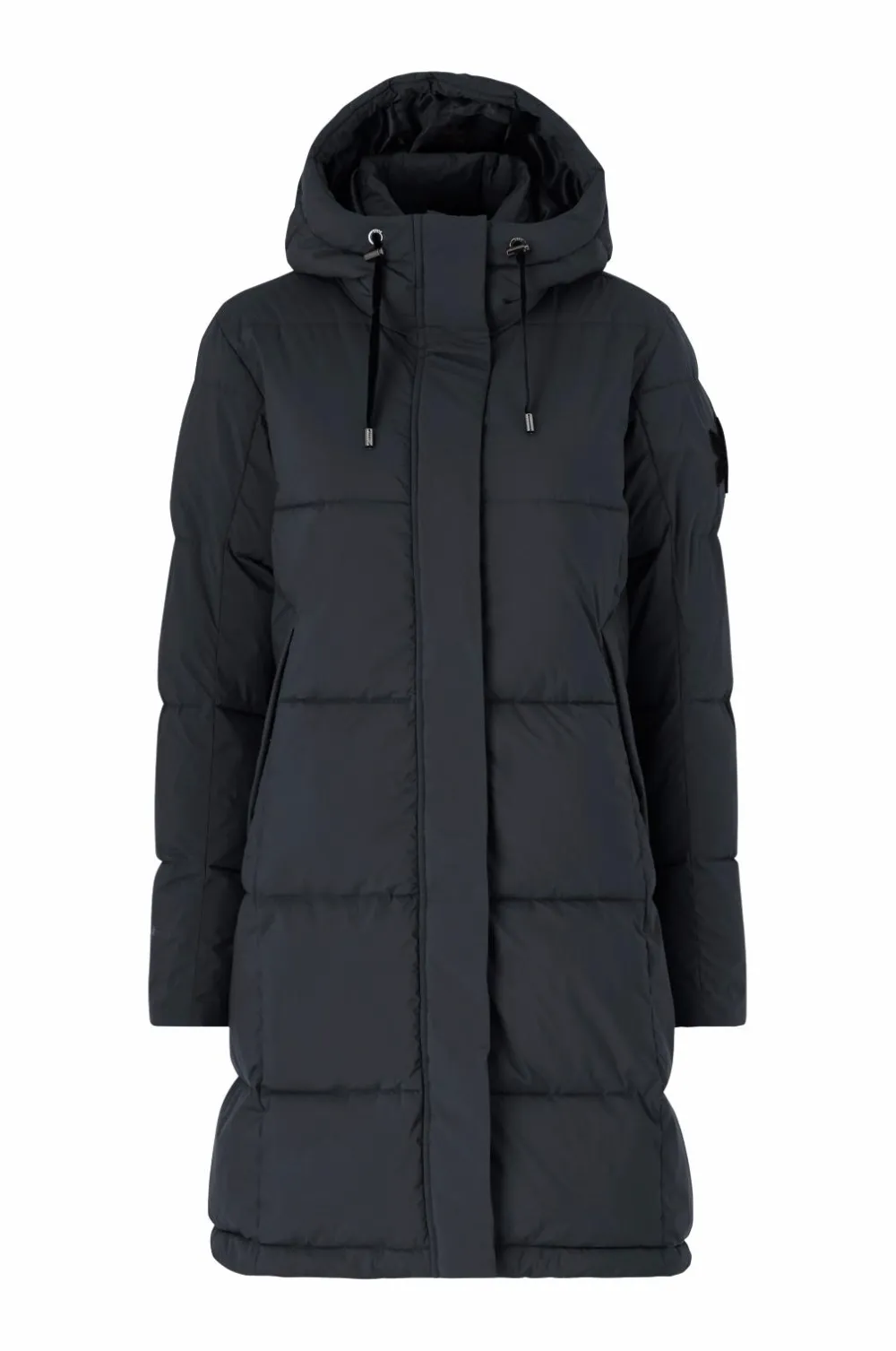 Áhkká Jakke Gold Warm Parka Matte Sort Sale