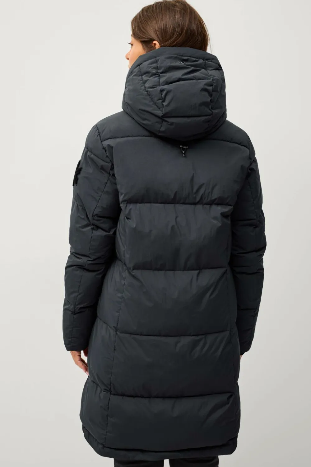 Áhkká Jakke Gold Warm Parka Matte Sort Sale