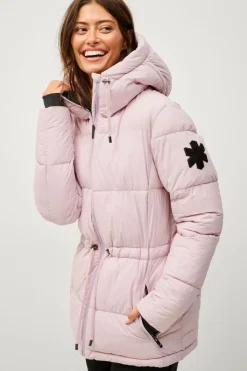 Áhkká Jakke Gold Warm Jacket Matte Mild rosa Best