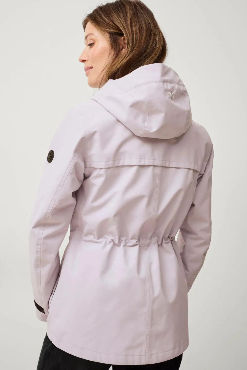 Áhkká Overtøj|Overtøj>Jakke Jacket With Hood W Lyslilla