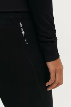 Áhkká Merino Wool Pant W Black mdf/metal Hot