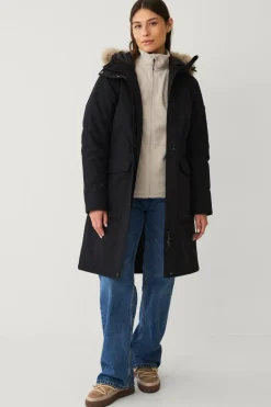 Áhkká Jakker & Frakker>Parka Perfect Parka W Sort