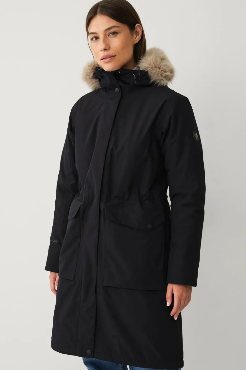 Áhkká Jakker & Frakker>Parka Perfect Parka W Sort