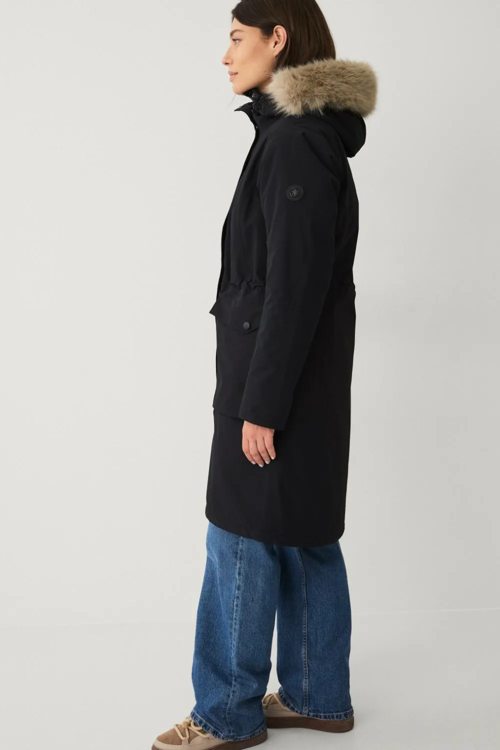 Áhkká Jakker & Frakker>Parka Perfect Parka W Sort