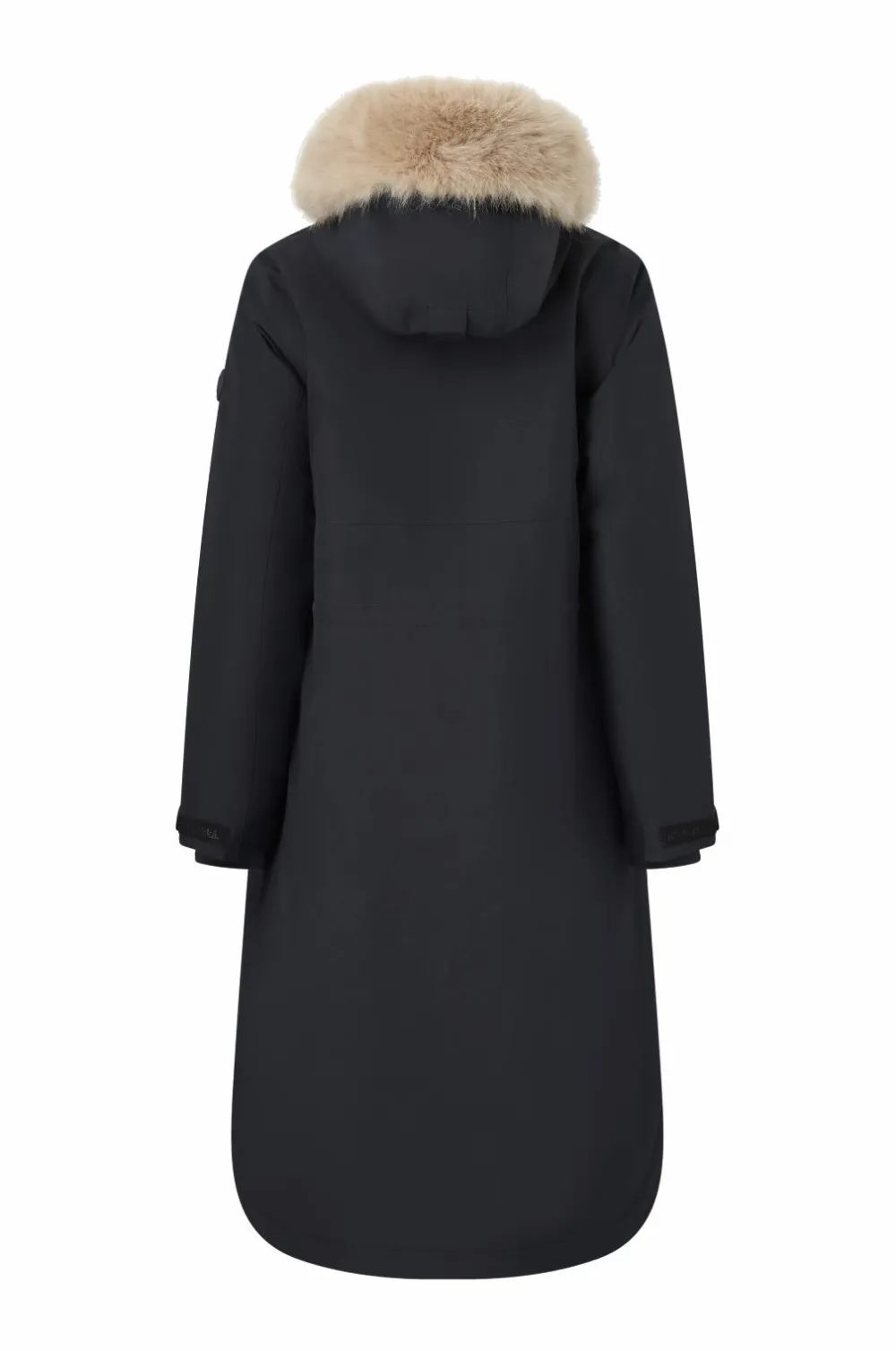 Áhkká Jakker & Frakker>Parka Urban Padded Long Parka W Sort