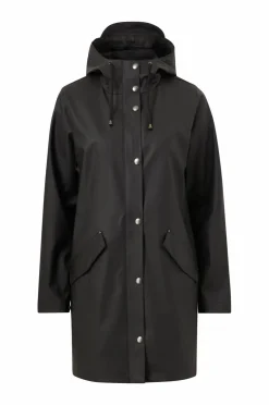 Áhkká Regnjakke PU Parka W Black mdf/metal Outlet