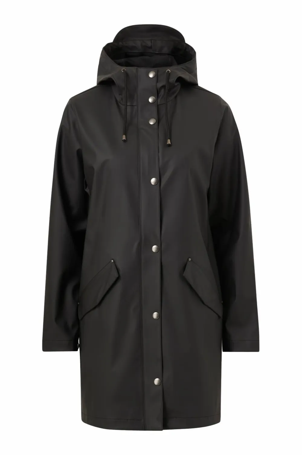 Áhkká Regnjakke PU Parka W Black mdf/metal Outlet