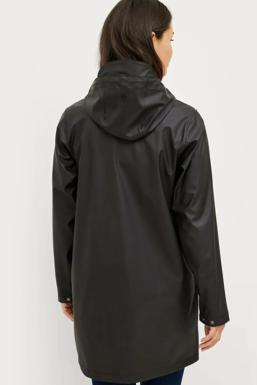 Áhkká Regnjakke PU Parka W Black mdf/metal Outlet