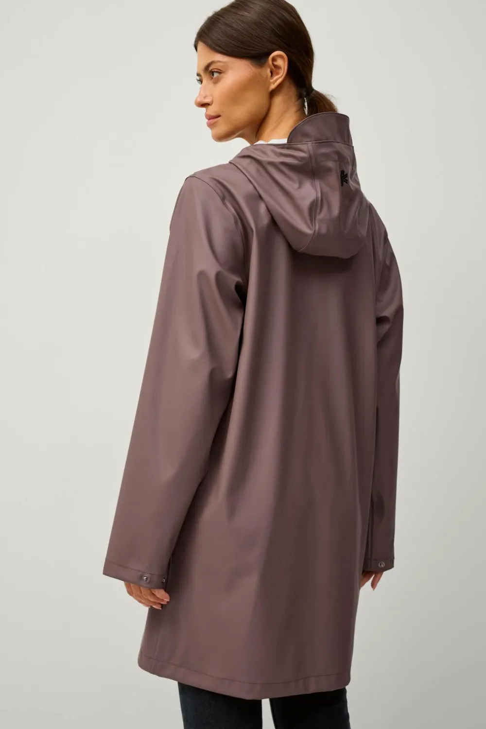 Áhkká Overtøj|Overtøj>Regnjakke PU Parka W Brun